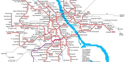 Варшава Жп картата